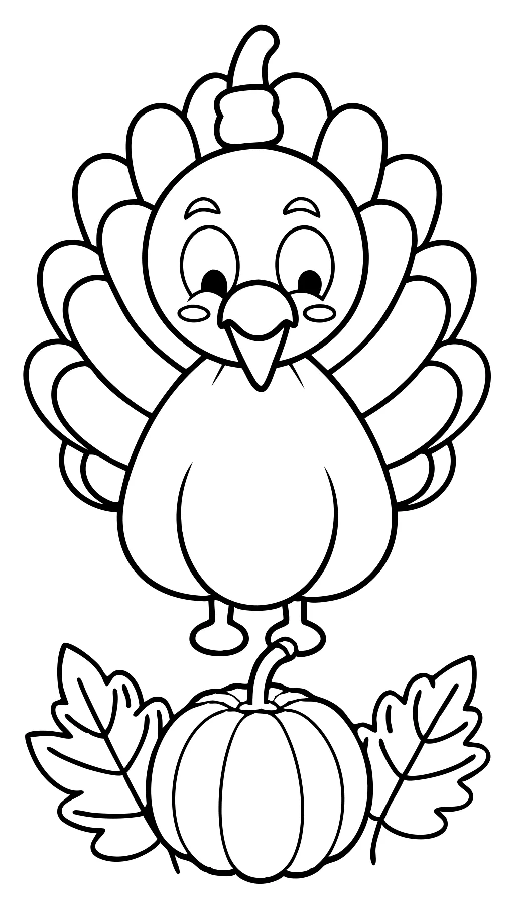 coloring pages of turkeys for preschool